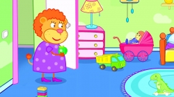 انیمیشن خانواده شیر قسمت 390 - lion family